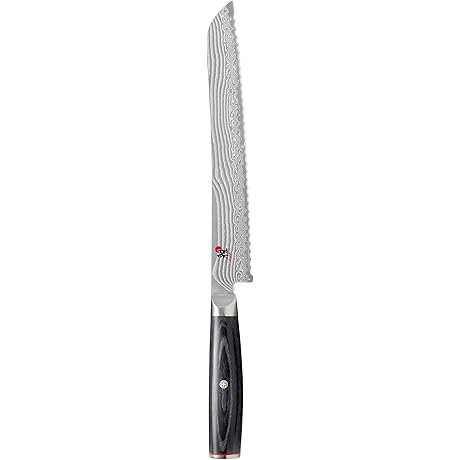 Miyabi Kaizen II 9.5-inch Bread Knife: Precision Cutting for Perfectly Sliced Bread