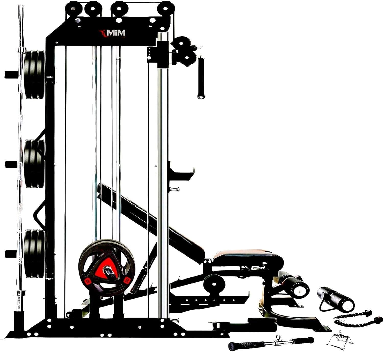 Fitness Equipment with Adjustable Arm Flexion and Extension of The Stool, Suitable for Gyms