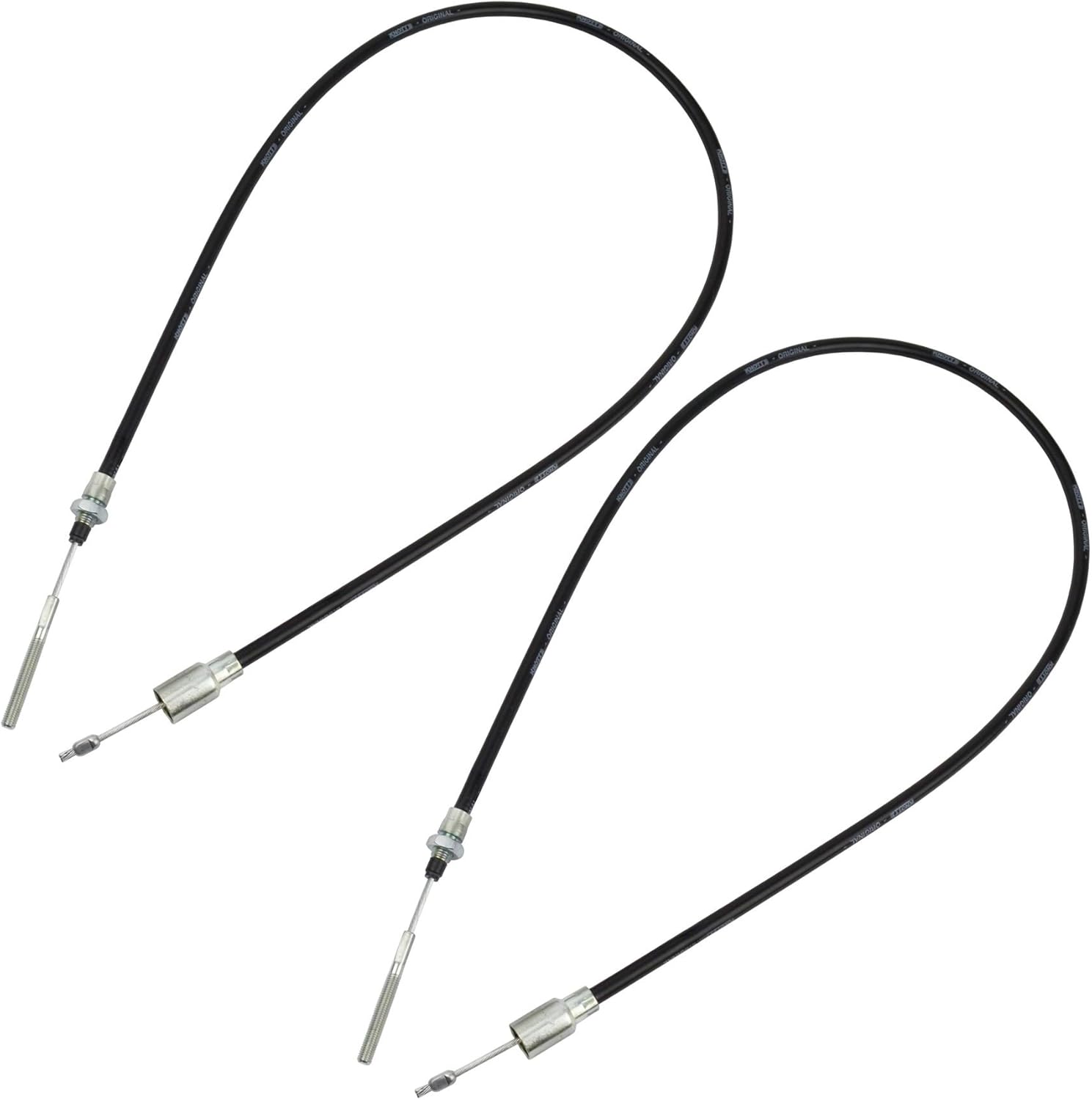 Trailer Brake Cable Knott Detachable Threaded End 1130mm / 1340mm Pair BC03