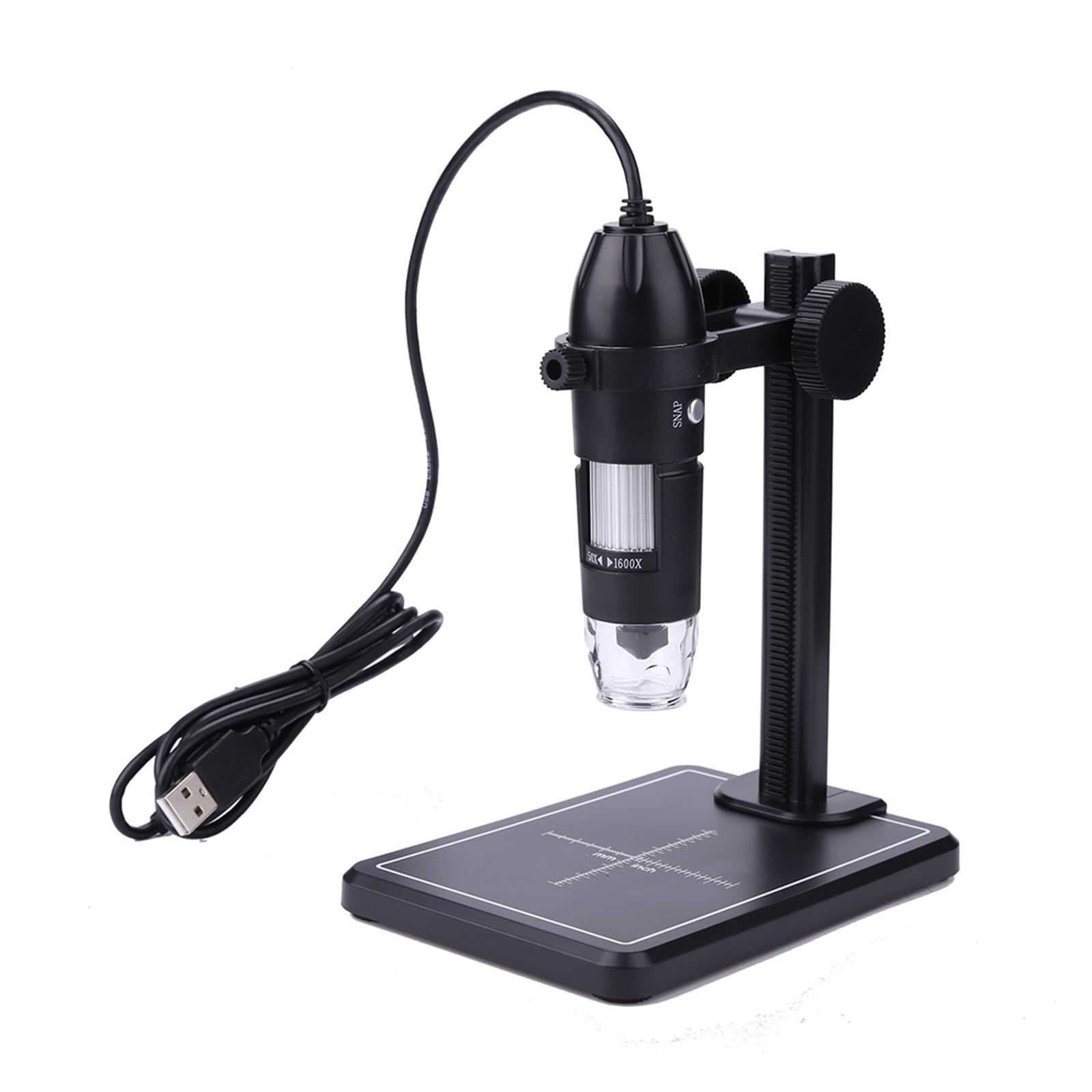 1600X USB Digital Microscope With 8 LED & Lift Stand Zoom Camera Magnifier 2MP Video Microscopes For Win10 Win8 Win7