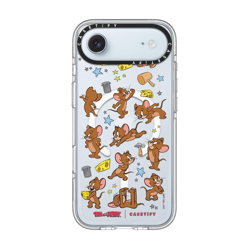 CASETiFY iPhone 17 ケース　TOM and JERRY Amazon.com: CASETiFY for iPhone Air Case - Impact Clear Compatible