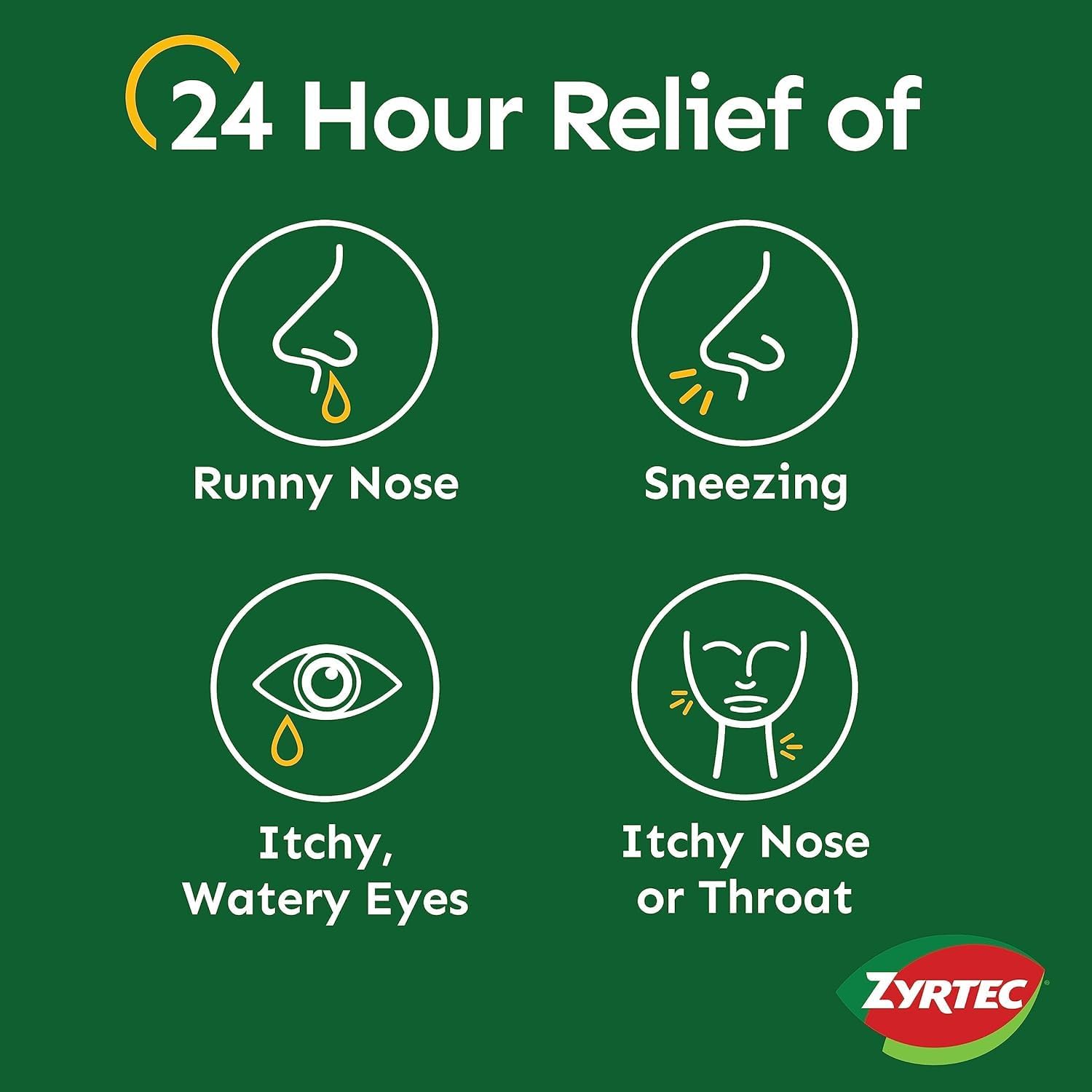 Zyrtec Allergy Liqcp 40 ct (Pack of 3)