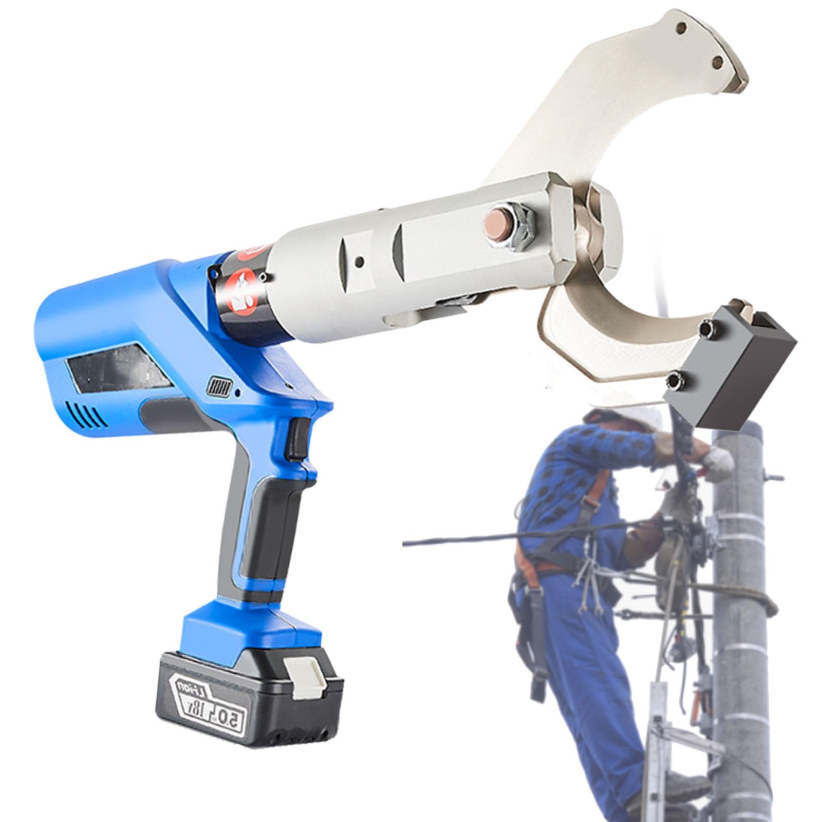 Coupe-câble à cliquet robuste pour aluminium et cuivre, outil professionnel de coupe de câble