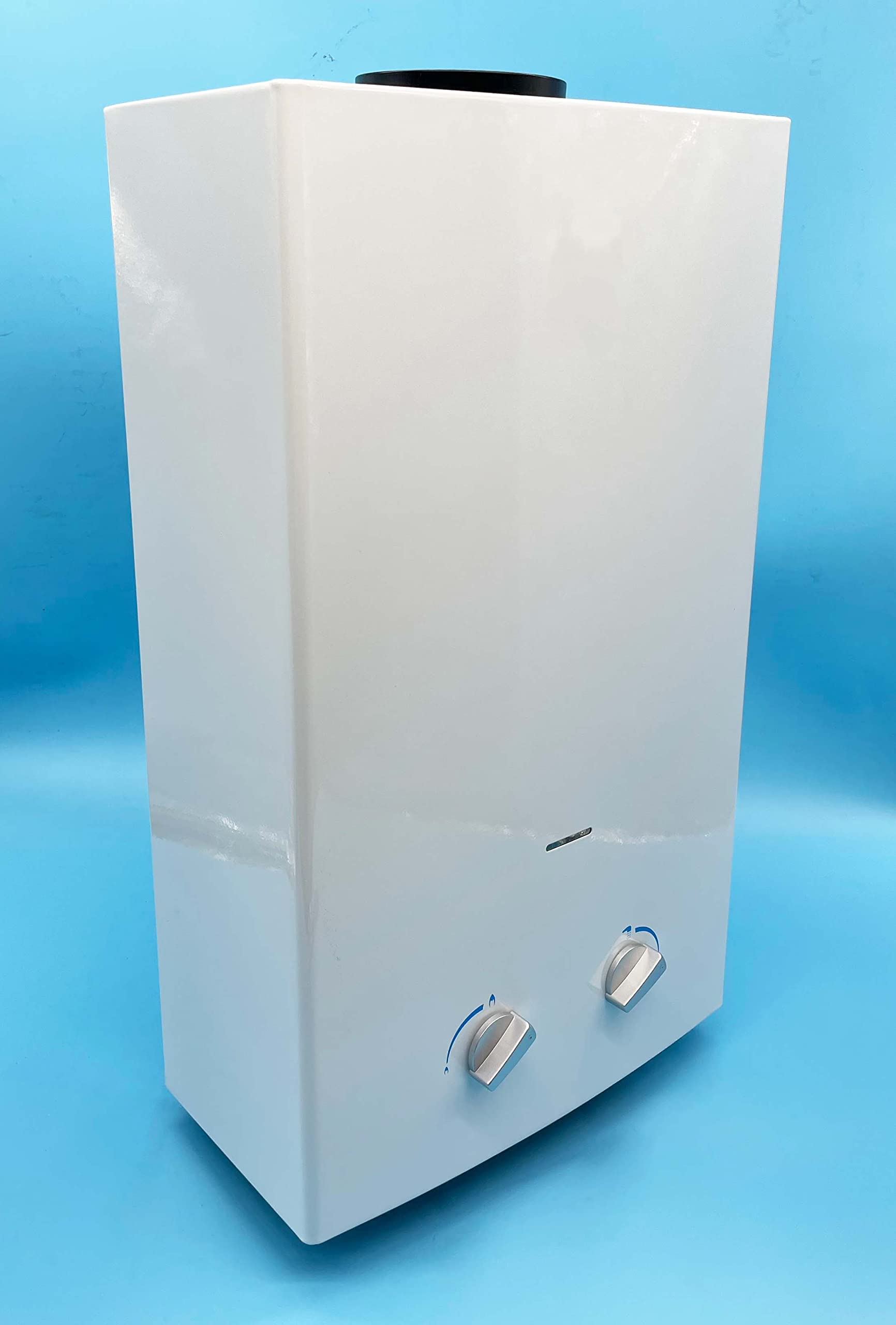 Calentador de Agua a Gas Butano 10 Litros | Calentador Atmosferico Butano | Intalacion Exterior y Labaderos Ventilados | Formato Pequeño