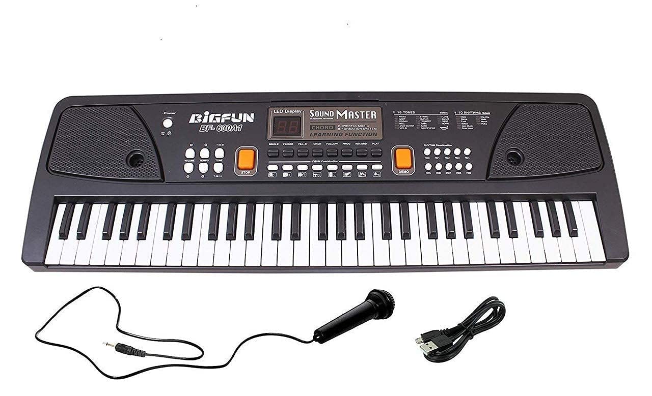 Shan 61 Keys Piano Keyboard for Beginner & Professional, with LCD Display & Microphone Multifunctional Digital Piano for Kids & Adults. (B0D7DTSFFJ) Amazon Price History, Amazon Price Tracker