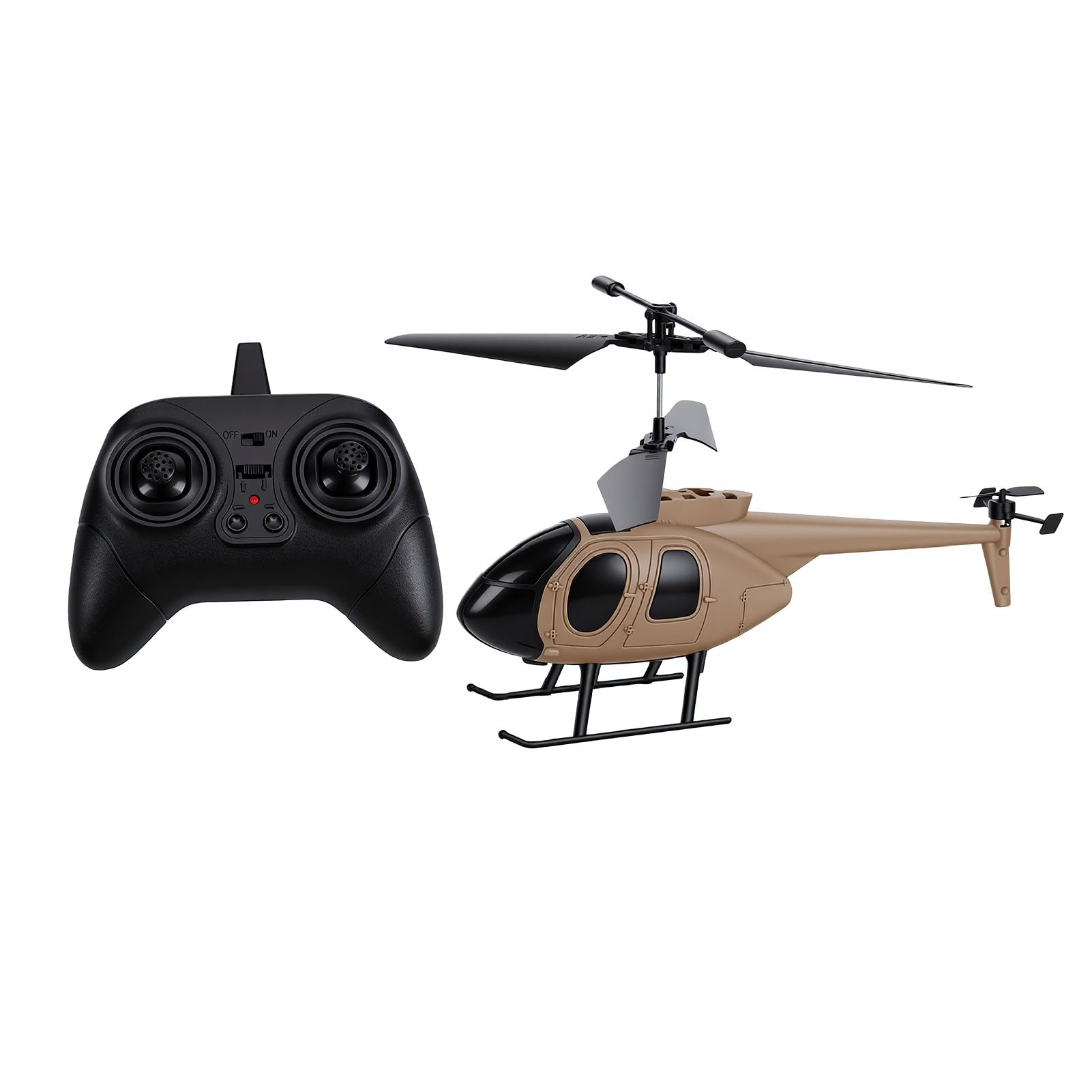 Alomejor Helicóptero Teledirigido, Juguete RC 3,5 Canales con Giroscopio