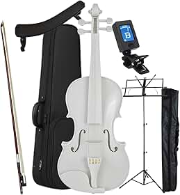 Kit Violino 3/4 Bravo Vs34 Iniciante + Acessorios (WH - White)