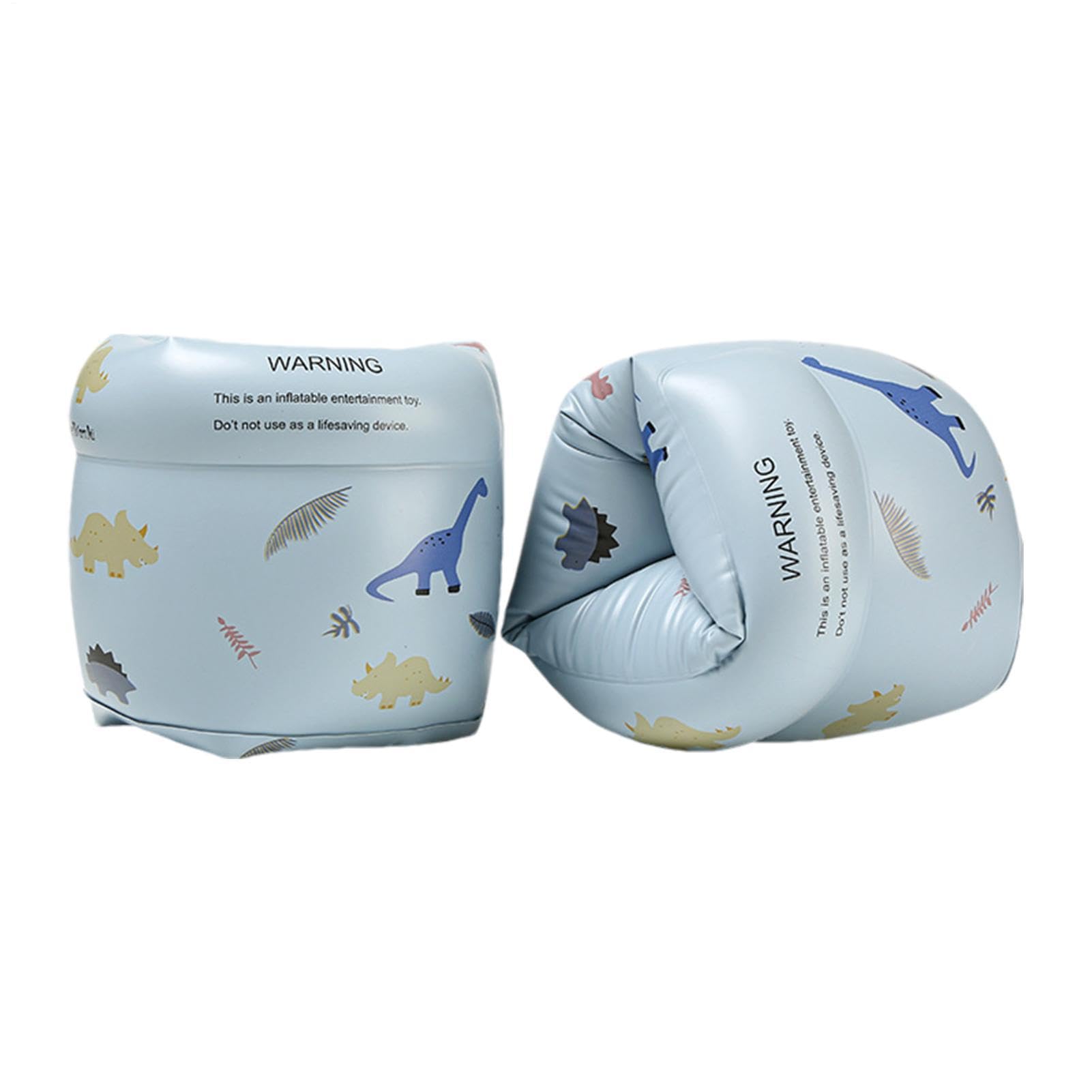 Inflatable Swim Armbands Double Air Chamber Safety Aid
