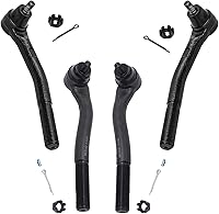 Vista 5 de Detroit Axle - Kit de suspensión frontal de 15 piezas para Jeep Grand Cherokee 99-04 1999 2000 2001 2002 2003 2004, brazos de control superior e