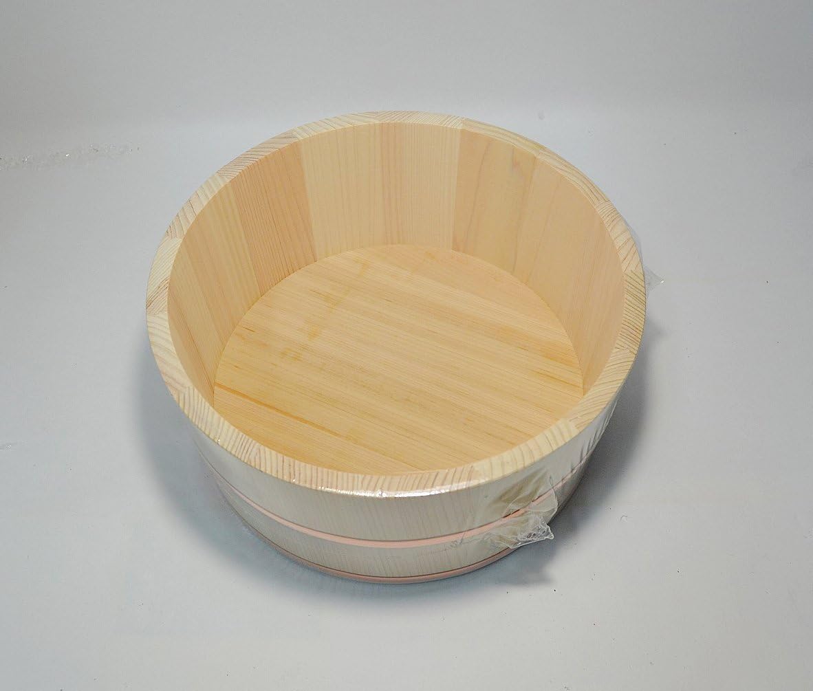 Made in Japan Hinoki Oke Pure Wood Bathtub Bucket