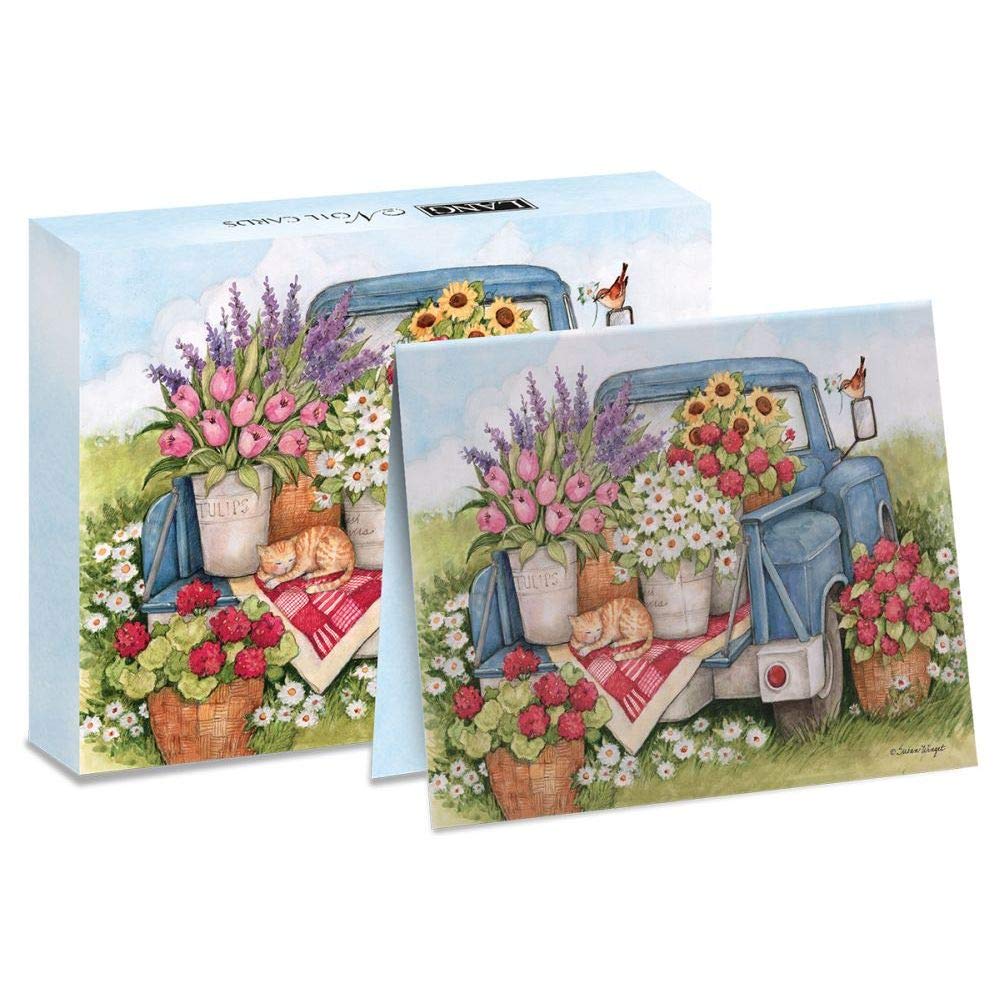 LANG Fresh Bunch 1005373 Notizkarten in Schachtel