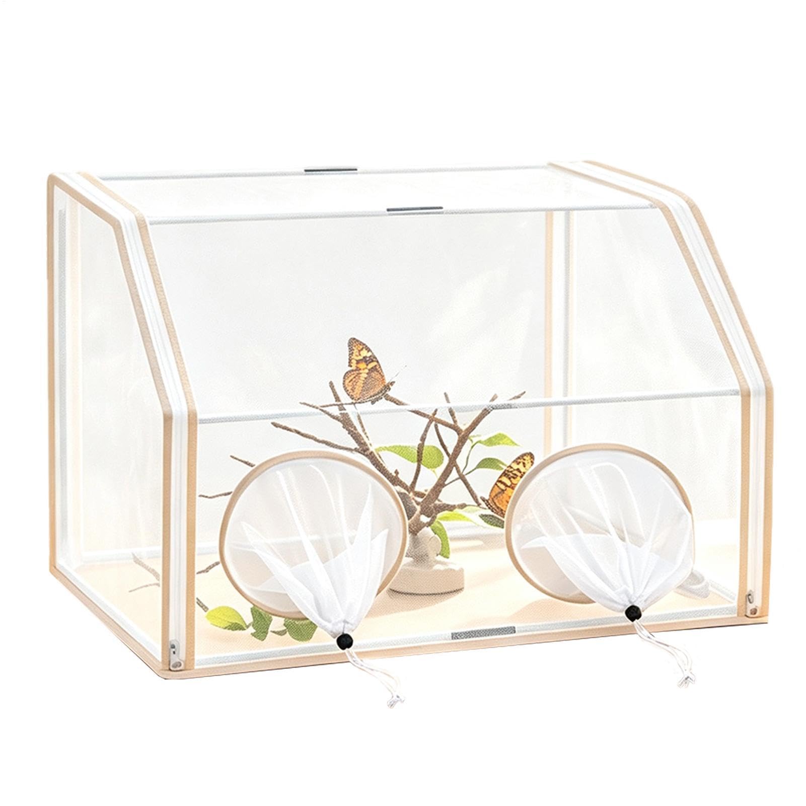 Farfalla Mesh Cage Traspirante Impermeabile Piccolo Pet Breeding House