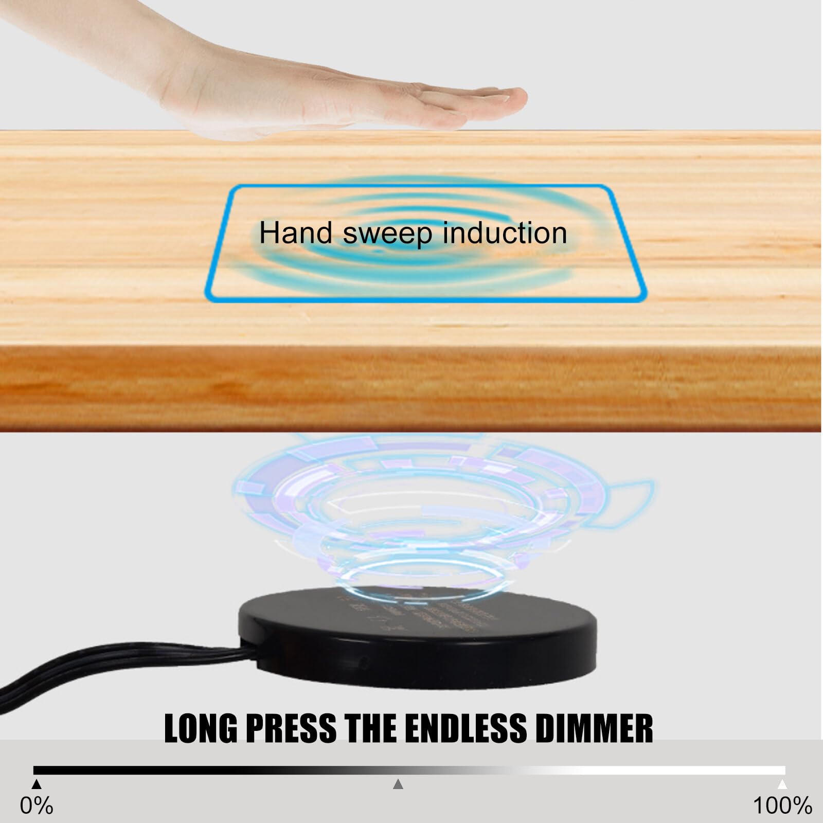 Interruttore Touch LED 12V Nascosto - Dimmer Per Luci A Batteria - Foto 6