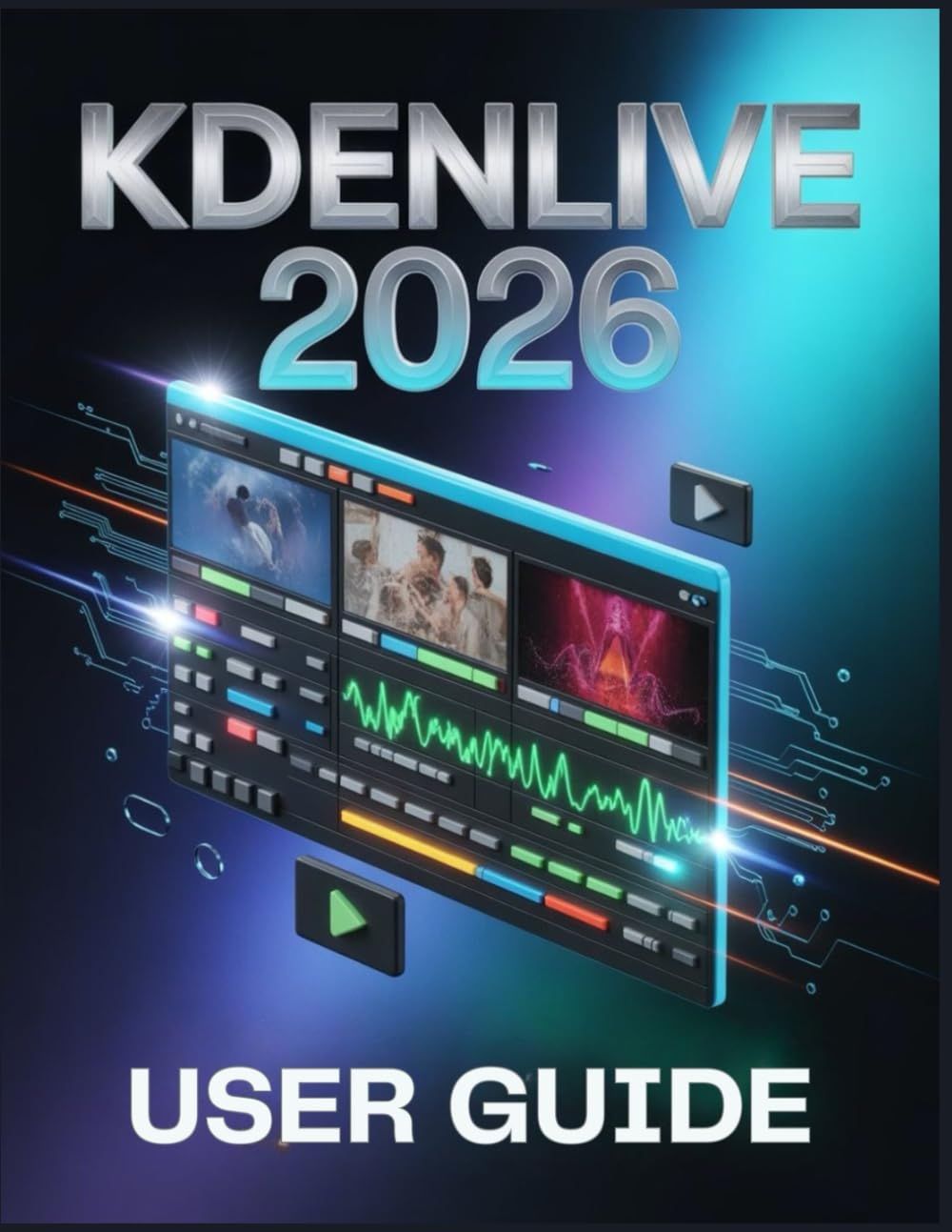 Kdenlive 2026 User Guide: From Beginner to Pro: Master Free Video Editing and Create Stunning Content Fast