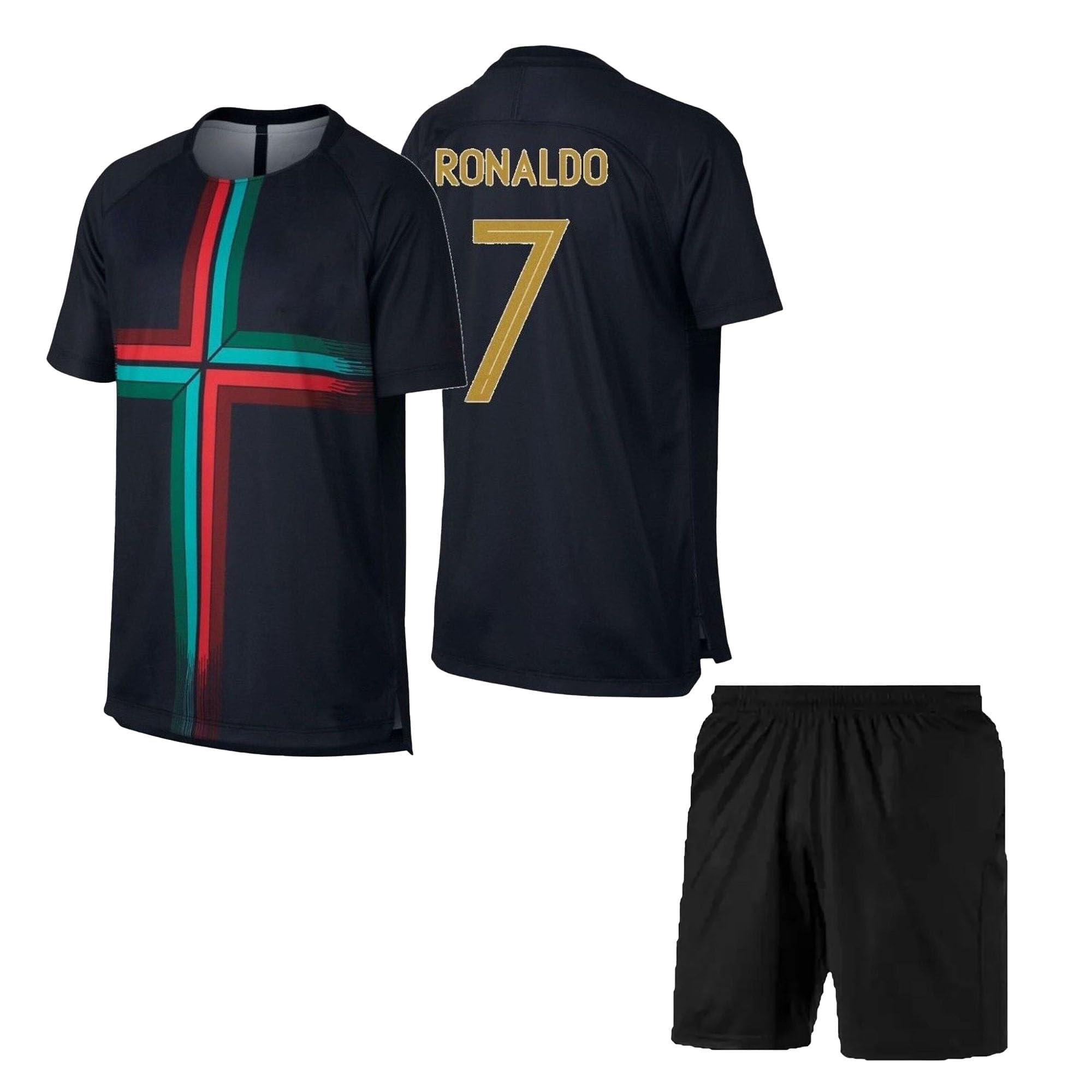 Boys Official New Home Football Jersey Set with Shorts 2024(Kid's