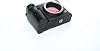 X2D II 100C Camera Case, BMAOLLONGB Handmade Genuine Real Leather Half Camera Case Bag Cover for Hasselblad X2D II 100C Camera Bottom Opening Version + Hand Strap (Black Thread)