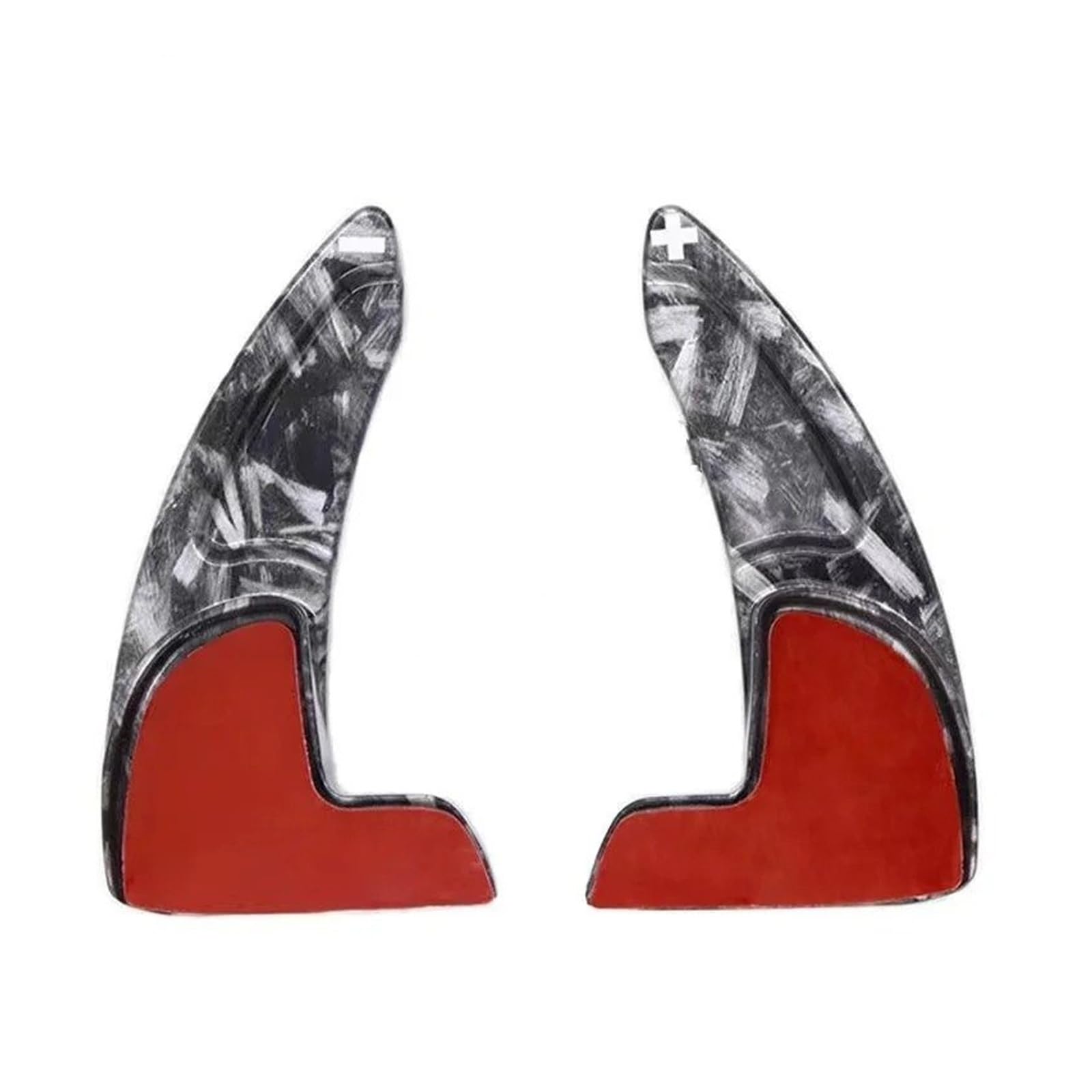 Zhangzhengyao Forged Car Steering Wheel Shifter Paddle For Dodge For Challenger For Durango For R/T Carbon Fiber Steering Wheel Shift Paddles Shifter(Forged)