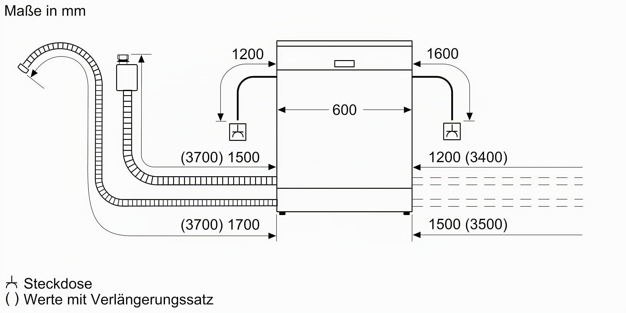 Bosch SMS8TCI04E Serie 8, Geschirrspüler Freistehend 60 cm, Made in Germany, Besteckschublade, PerfectDry - extra trockenes Geschirr, Smart Start, Starke Reinigung, Gebürsteter Stahl Anti-Fingerprint
