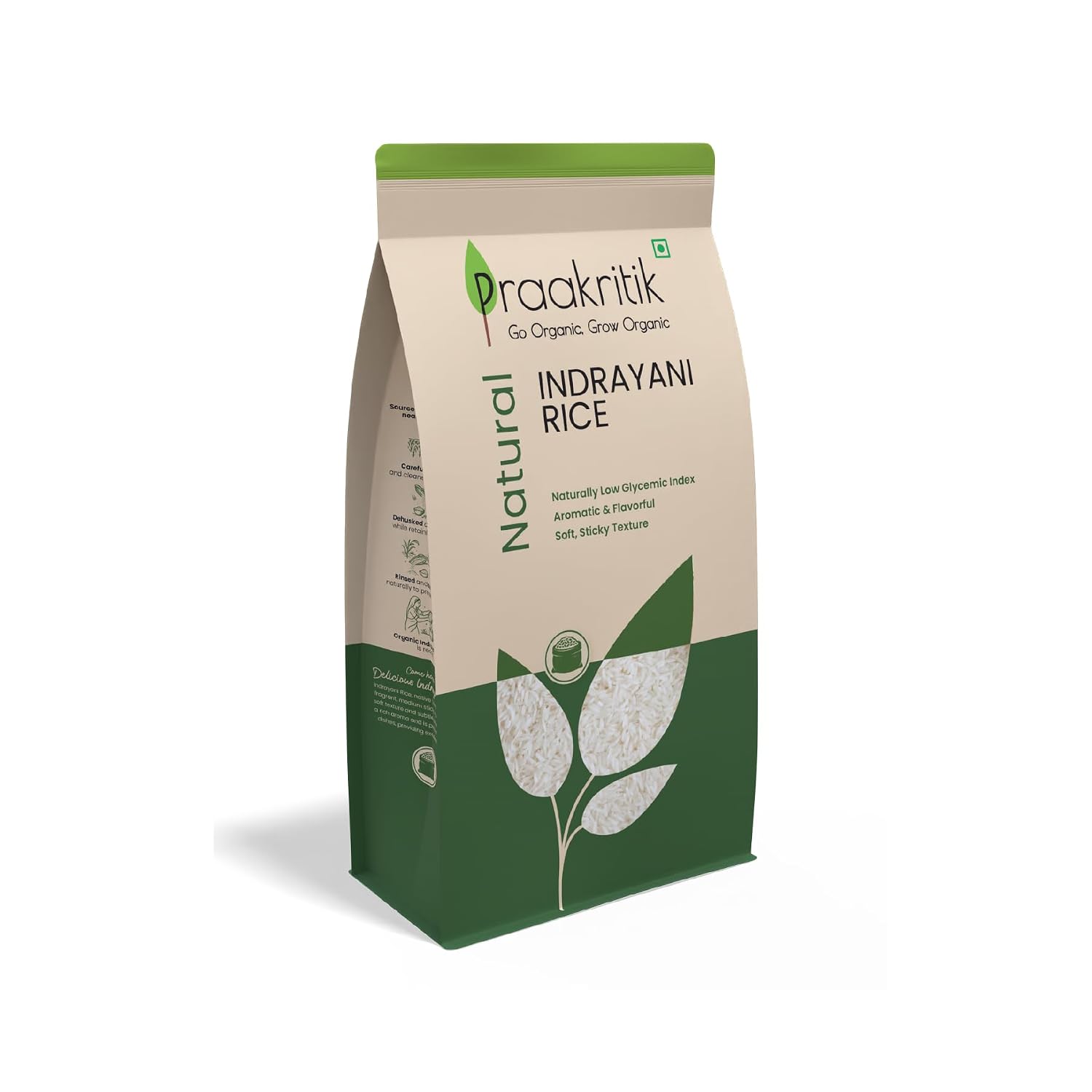 Praakritik Natural Indrayani Rice 1 KG, Sticky RIce, 100% unpolished Indrayani Rice, Traditional Rich & Aromatic, Medium S... - Review, Price and Buying Guide