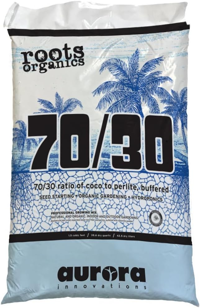 Generic Roots Organics 70/30 Coco Perlite 1.5 Cubic Foot Bag, Brown