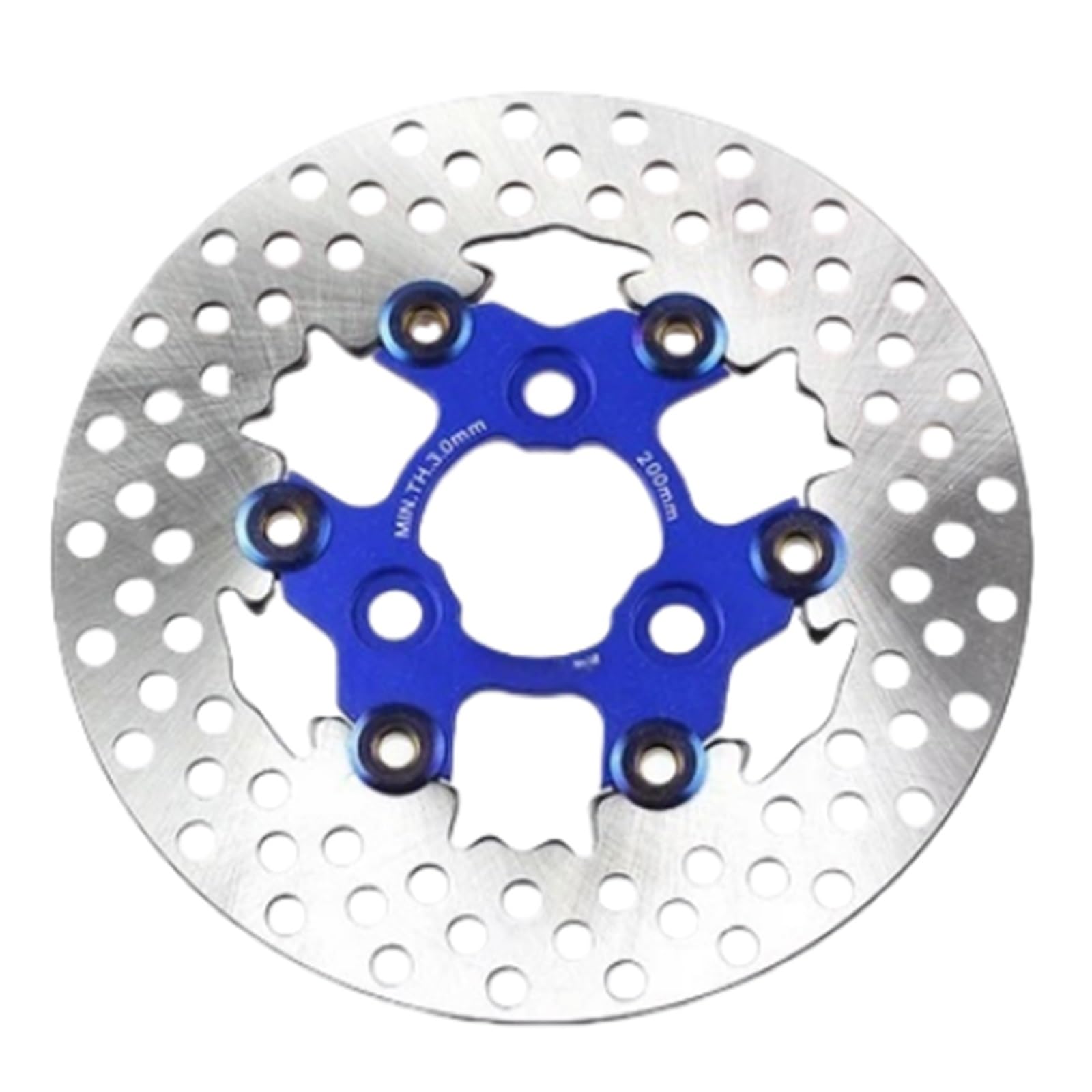 Disco freno Freno A Disco Da 200 Mm, 3 Fori, 57 Mm, 70 Mm, Pinza Flottante Per Moto, Universale, Anteriore E Posteriore, Scooter