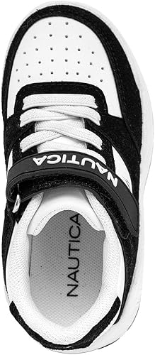 Miniatura 4 de Nautica Zapatos con correa ajustable para niños Cómodas zapatillas casuales para niños y niñas, niños pequeños y niños de corta edad