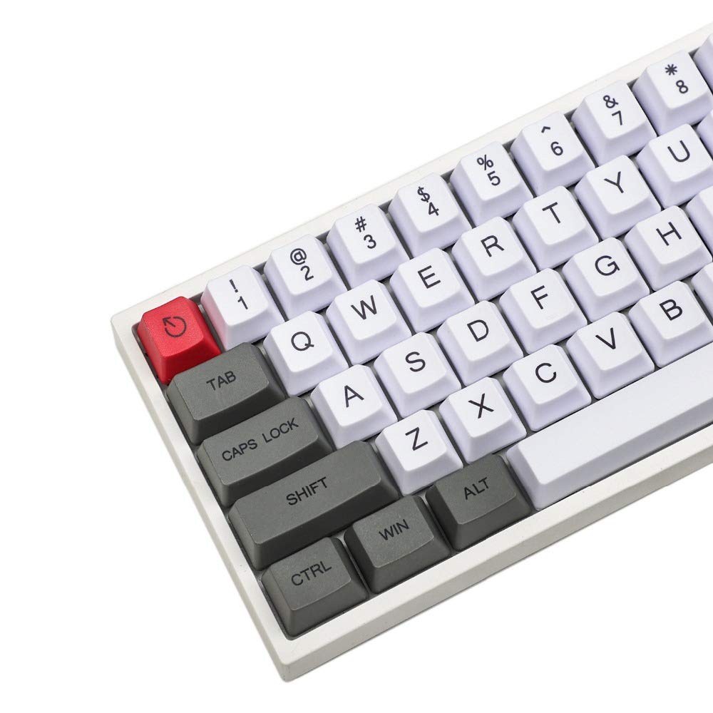 Amazon.com: YMDK 61 64 68 ANSI Dye Sub 60% Carbon Custom Keycaps