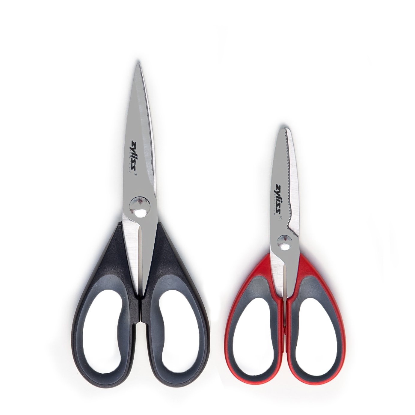 Zyliss Multi-Purpose Scissors Shears Set, Red/Black