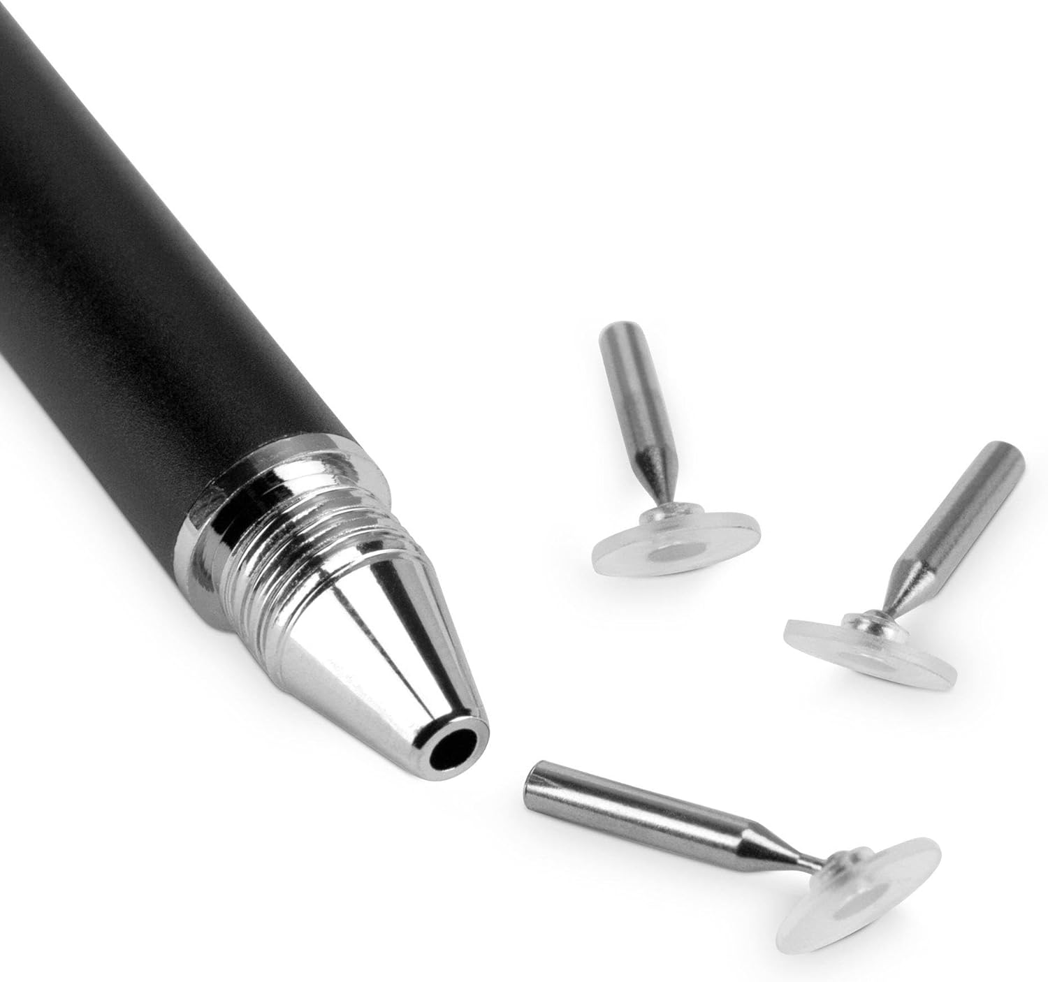 BoxWave FineTouch Replacement Tips (5-Pack), Spare Slide in Stylus Heads, Stylus Pen for Smartphones and Tablets BoxWave FineTouch Replacement Tips (5-Pack), Spare Slide in Stylus Heads, Stylus Pen for Smartphones and Tablets