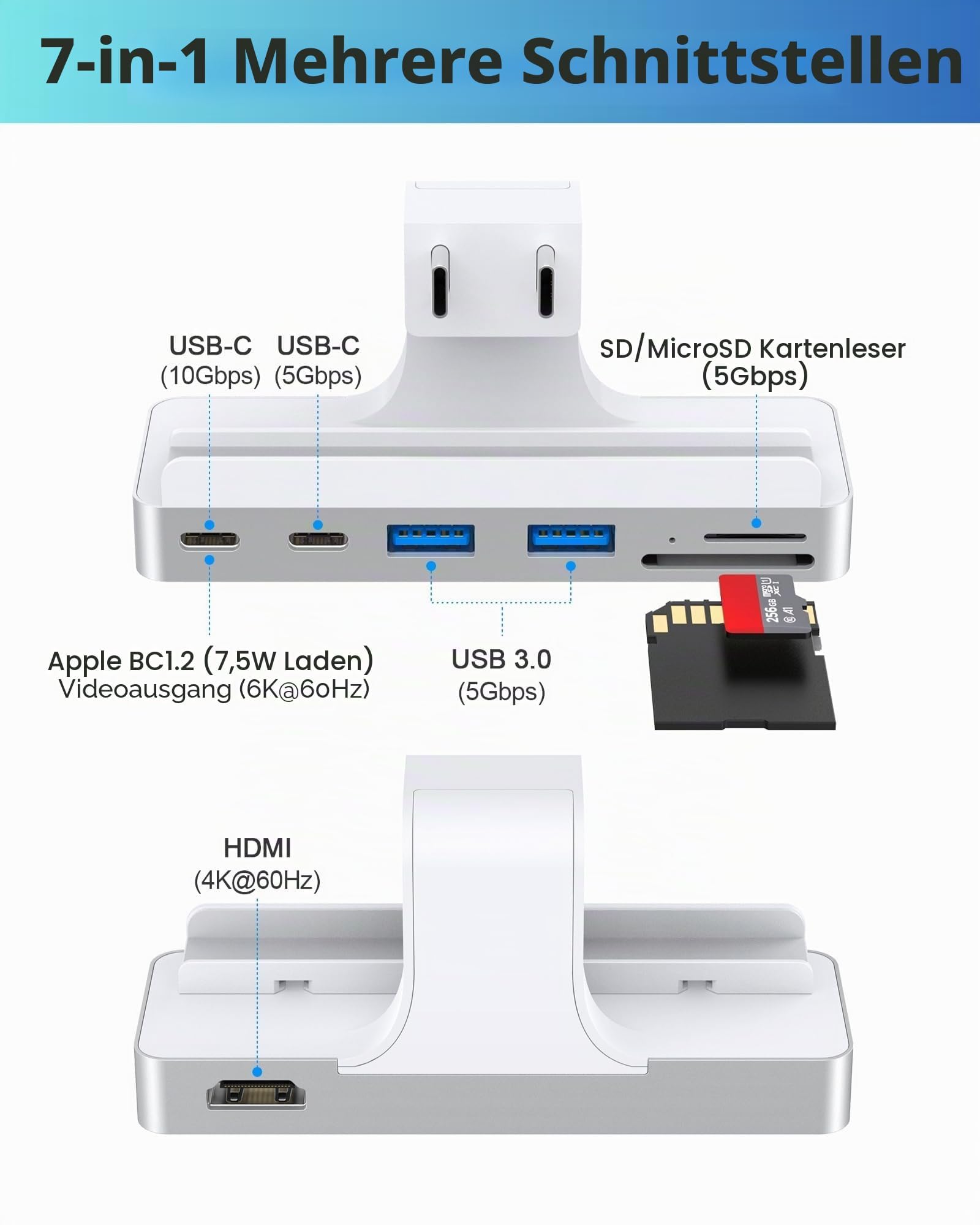 Amazon | iMac 61cm (M1/M3/M4)用USB Cハブ iMac USBアダプター マルチ