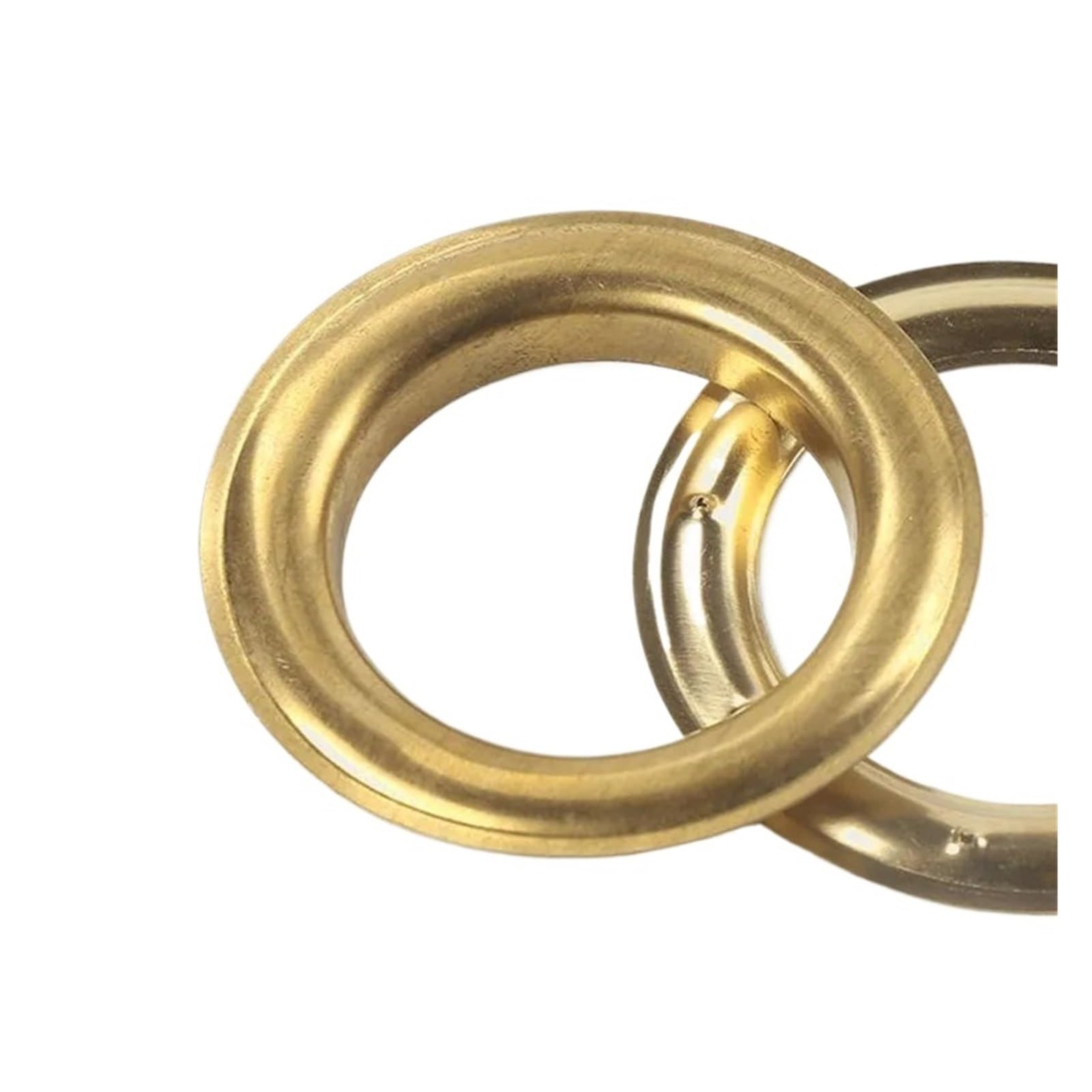 Vorhangösen, 60 Stück, Ringe für Vorhänge, DIY-Vorhangösen, Zubehör, Ösen, Dekoration, Installation durch Stanzmaschine, Weiß