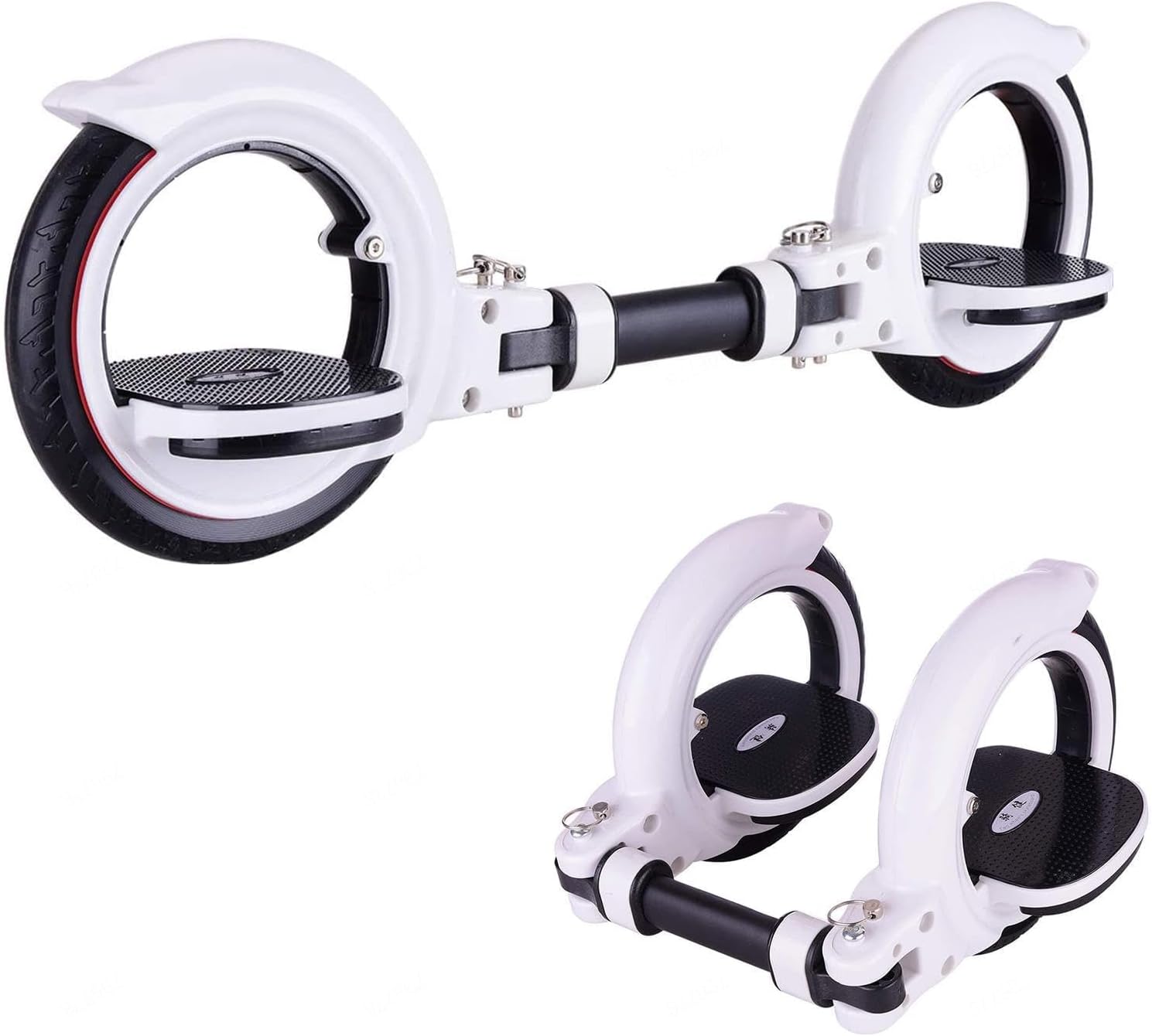 Adult Drift Board - Foldable Two-Wheel Skateboard for Kids & Teens, Easy to Carry Skate Cycle for Outdoor Adventures
