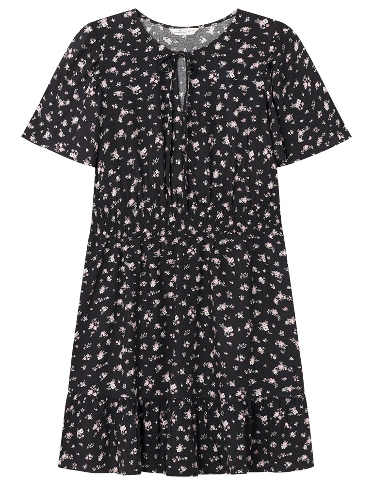 SPRINGFIELD Casual Dress for Women, Black Standard, 14