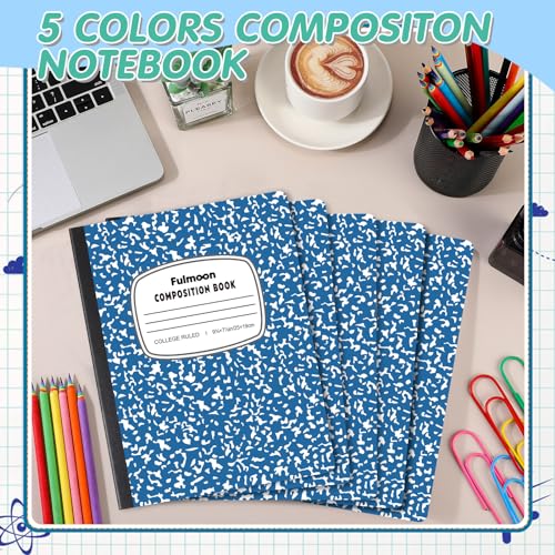 Carnet de composition rigide Fulmoon anti-cornes pour protéger vos notes d'école