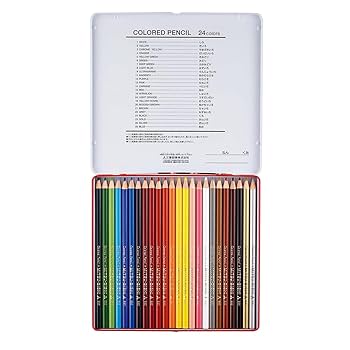 三菱鉛筆　色鉛筆 uni Pericia 24色、新品未使用品　廃盤品　生産終了 廃盤◇三菱鉛筆 uni 油性色鉛筆 Pericia 24色 ペリシア◇ - メルカリ