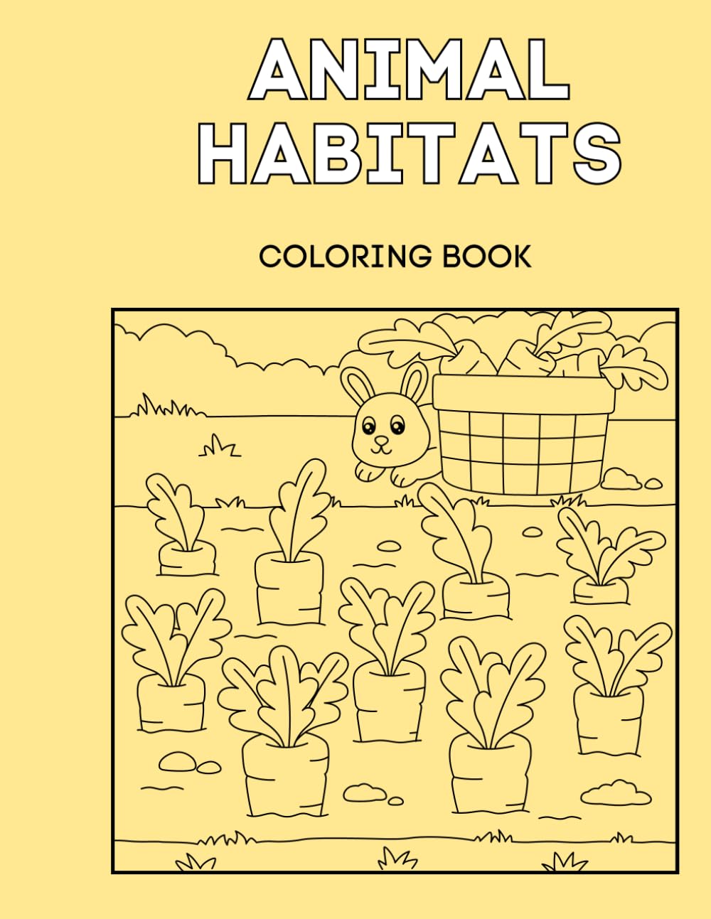 Animal Habits Coloring Book