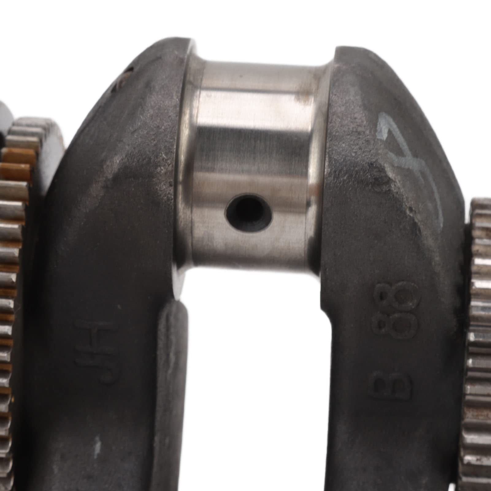 Conjunto de cigüeñal cónico Cigüeñal de acero forjado con engranaje 6308 Rojas para 188F Generador de 5KW Enfriador de aire de un solo cilindro