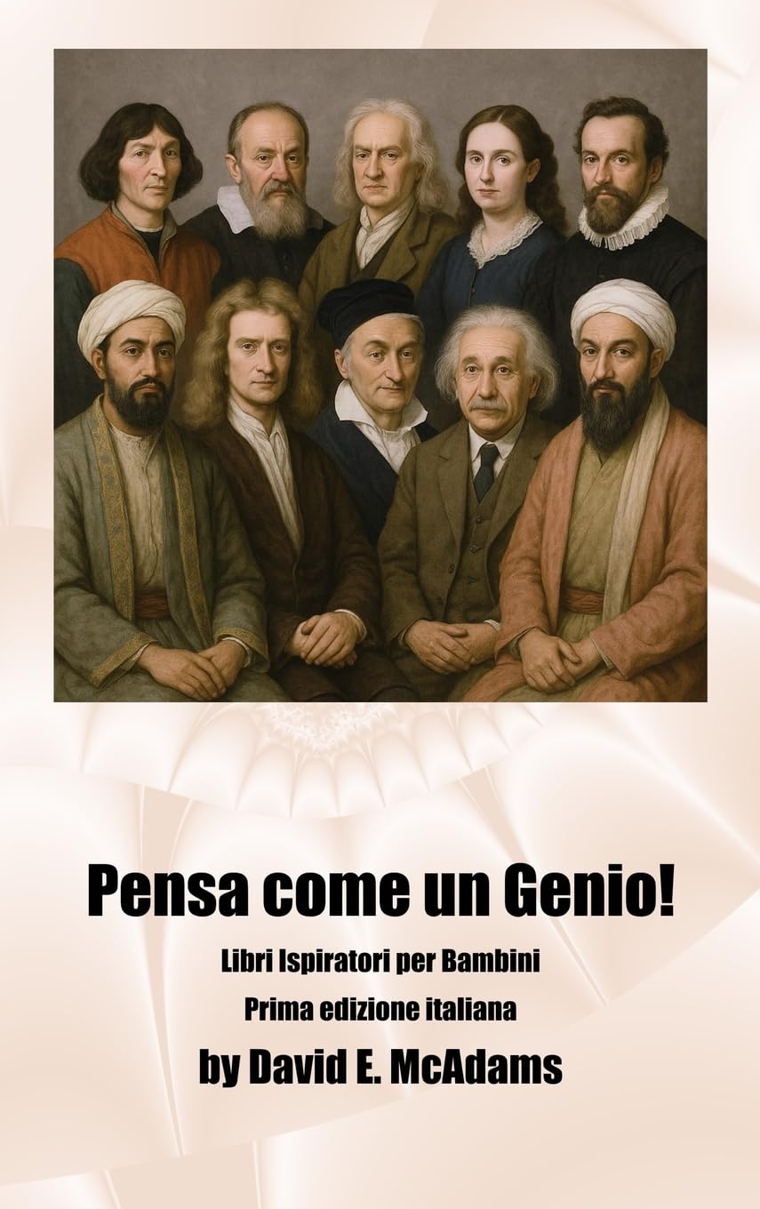 Pensa come un Genio!: Racconti ispiratori di matematici e scienziati (Libri Ispiratori Per Bambini)