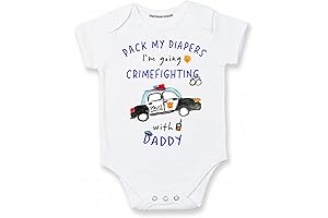 My Daddy is a Police Officer Bodysuit for baby boy (9 months)