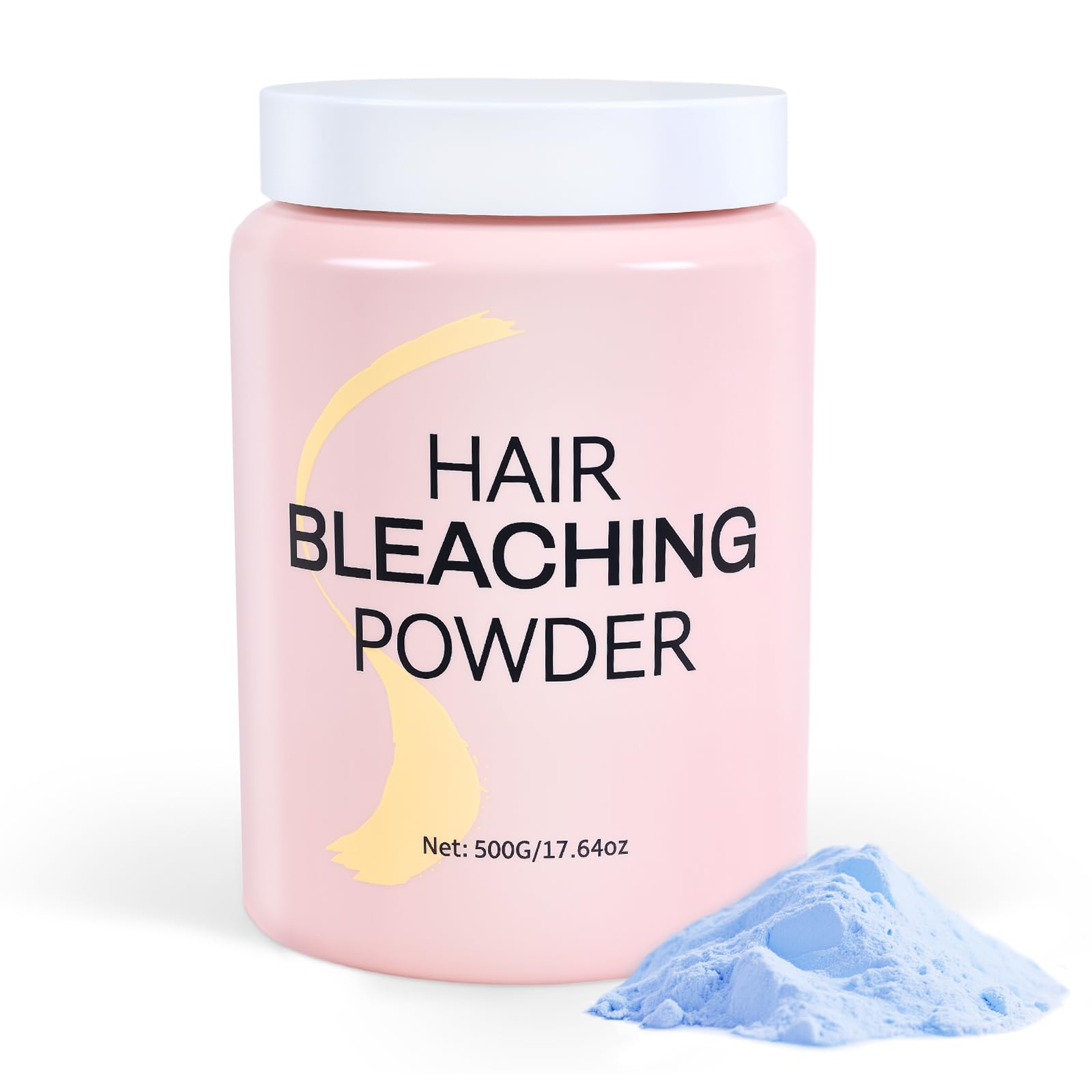 Hair Bleach Powder, Professional Lightening Bleach for Hair, Strong & Gentle Bleach Powder for Hair, Lift Up to 8 Levels, Perfect for DIY Blonde