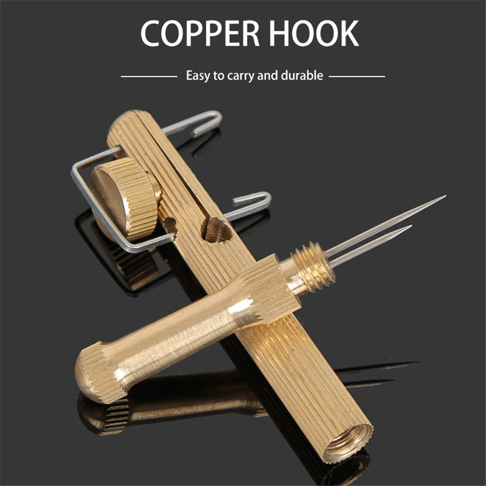 Attrezzo Per Nodi Da Pesca In Alluminio - Annodatore Rapido Per Lenza E Ami, Leggero E Portatile - Foto 4