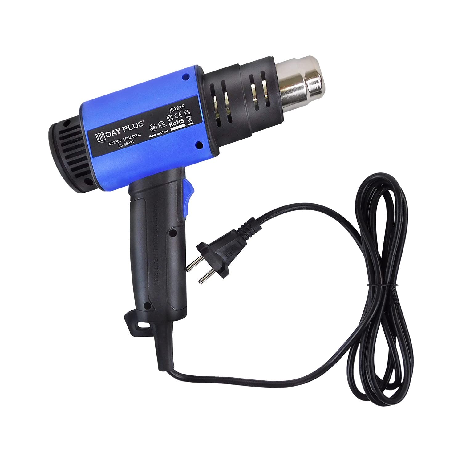 Heat Gun Hot Air Gun 4 Nozzles Power 2000W Heat Adjustable Temperature 50?-650?