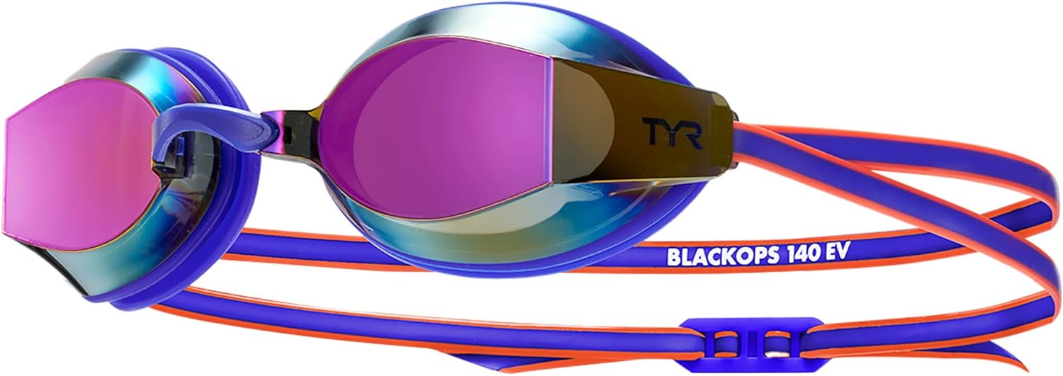 TYR Unisex Black Ops Mirrored Adult Fit Goggle