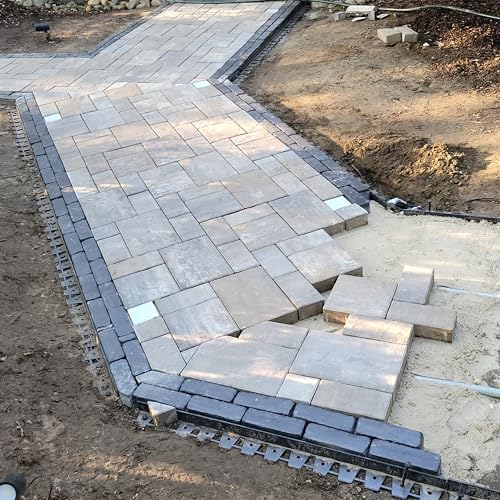 Image of LUMENGY Paver Light 4x4 Inch (3.93x3.93), 2700K Warm White, Glare-Free Brick Lighting for Driveways, Walkways, Pool Decks and Patios, 12V Hardwired, IP67 Waterproof, Drive-Over Rated