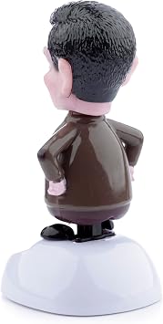 Puckator Mr Bean Solar Pal - Home Office Table Desk Dashboard Car Decor Decoration - Gift Ideas - Gifts For Teenage Old Boy Girl Dad Mums - Powered KIds Toys Toy Figure Figures