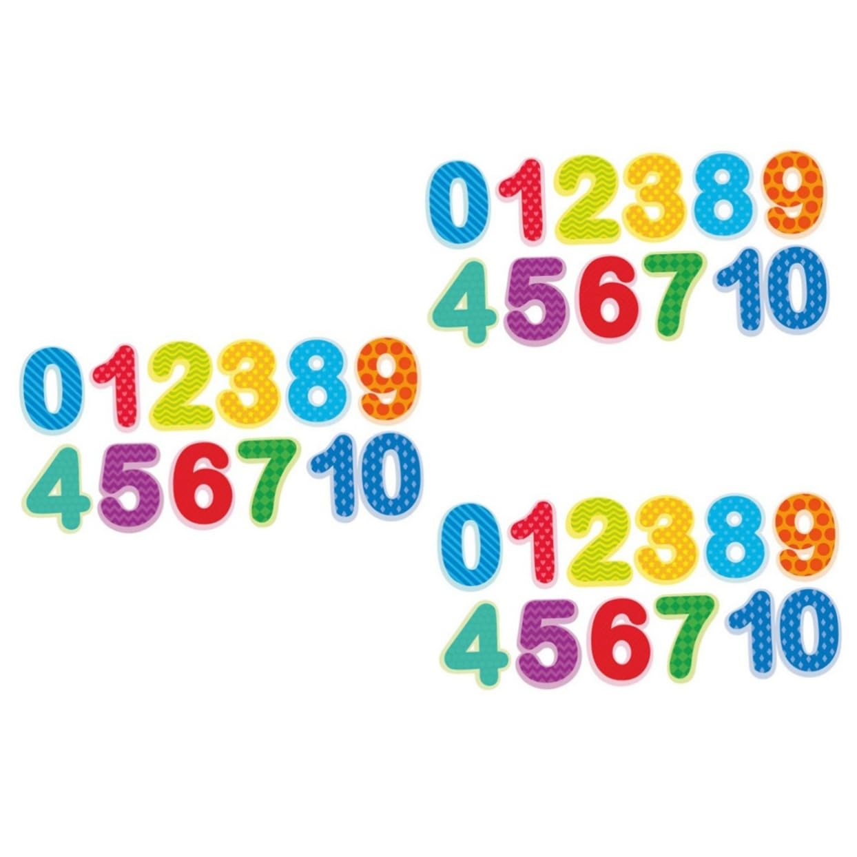 Autocollant mural éducatif numéros stickers pour chambre enfants et classe de maternelle