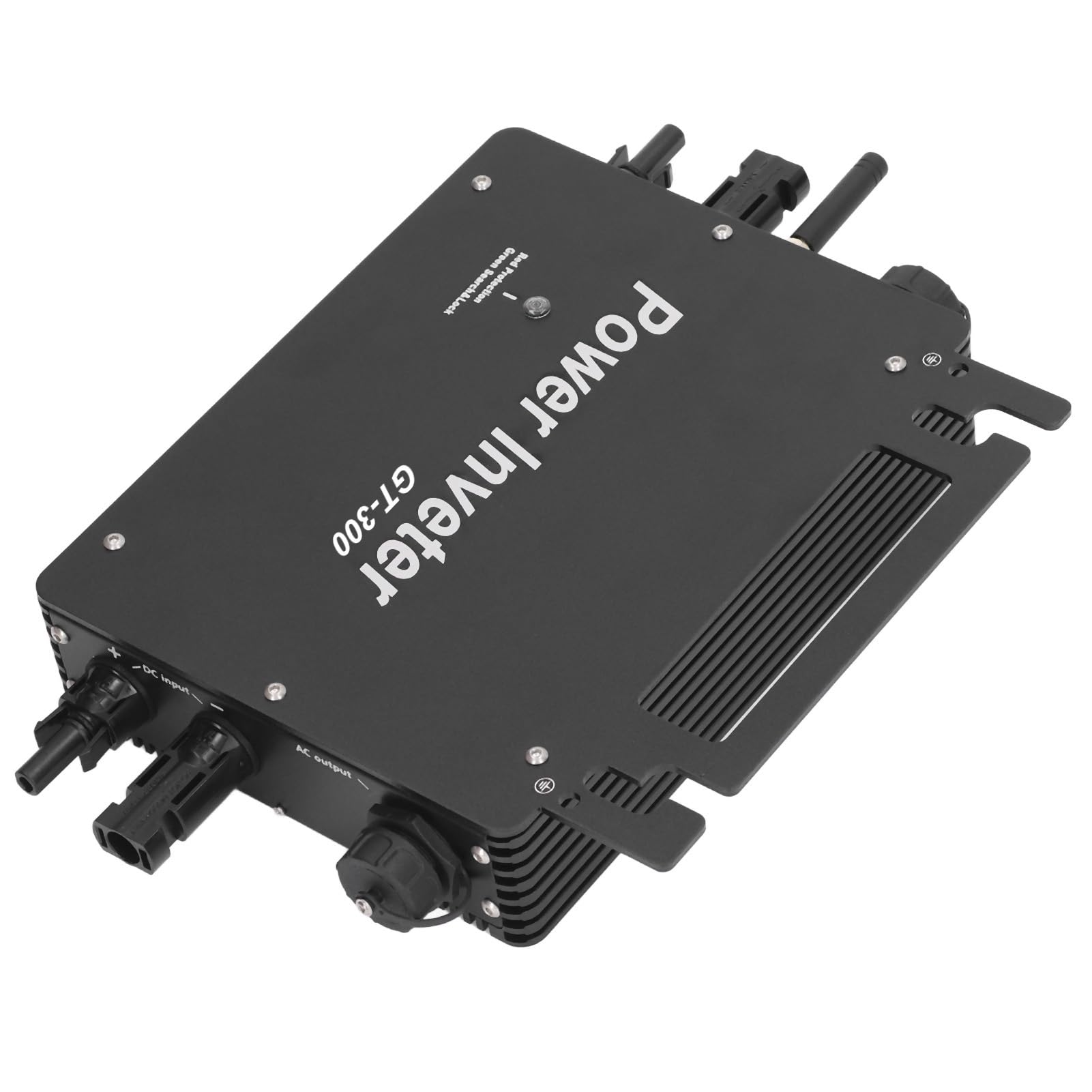 Fafeicy Micro Inverter Solare 300W, Convertitore di Corrente DC in AC con Monitoraggio WiFi e Doppia Uscita per Manutenzione Facile