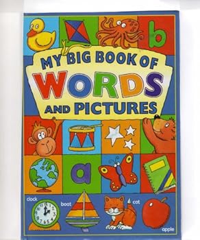 Hardcover my big book of words and pictures Book