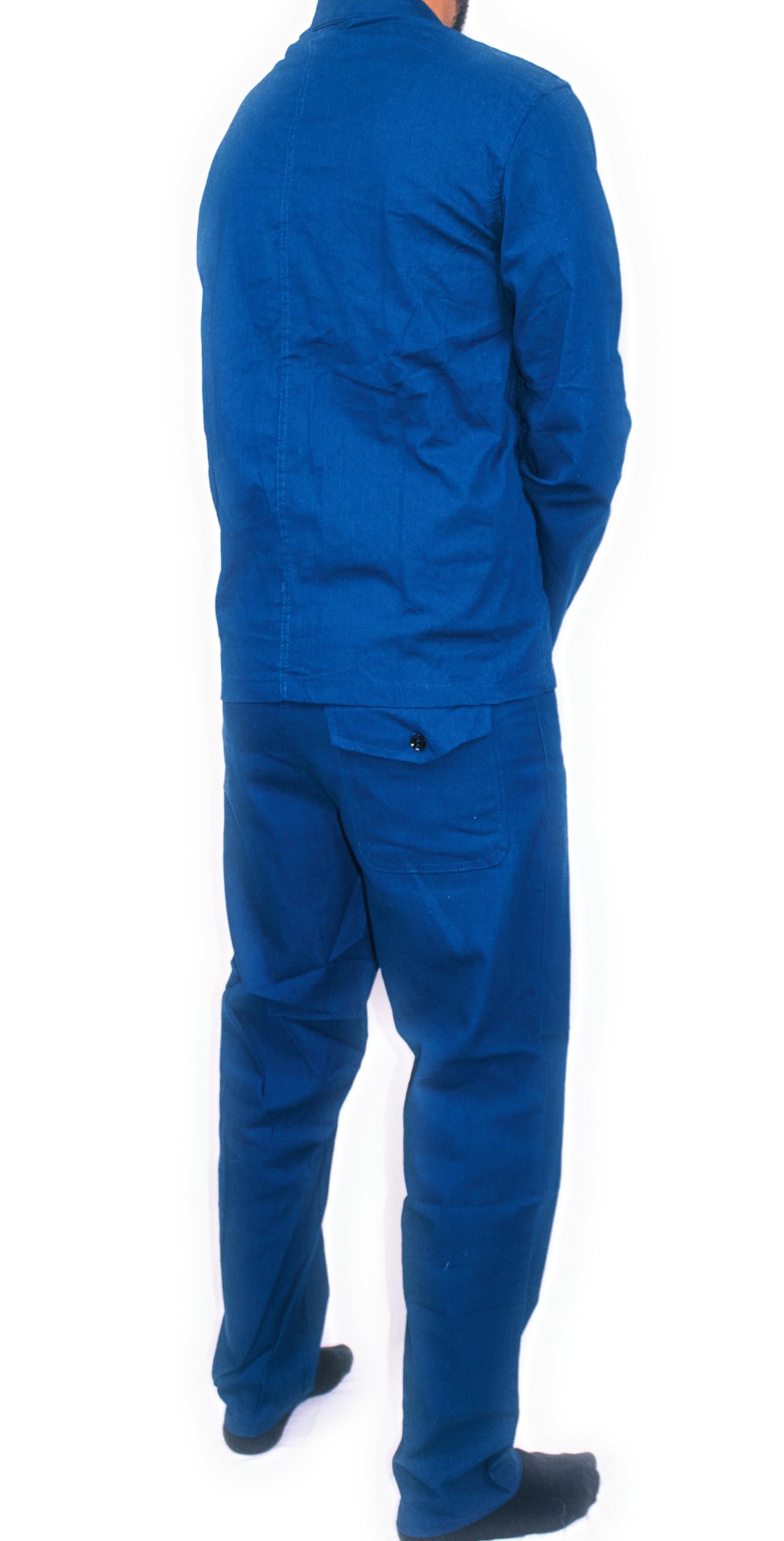 Bleu De Chine Vrai Authentique SHANGHAI ANTICHER DENGRI 100% Coton Unisexe