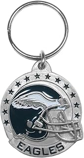 NFL Siskiyou Sports Fan Shop Philadelphia Eagles Carved Metal Key Chain One Size Team Color